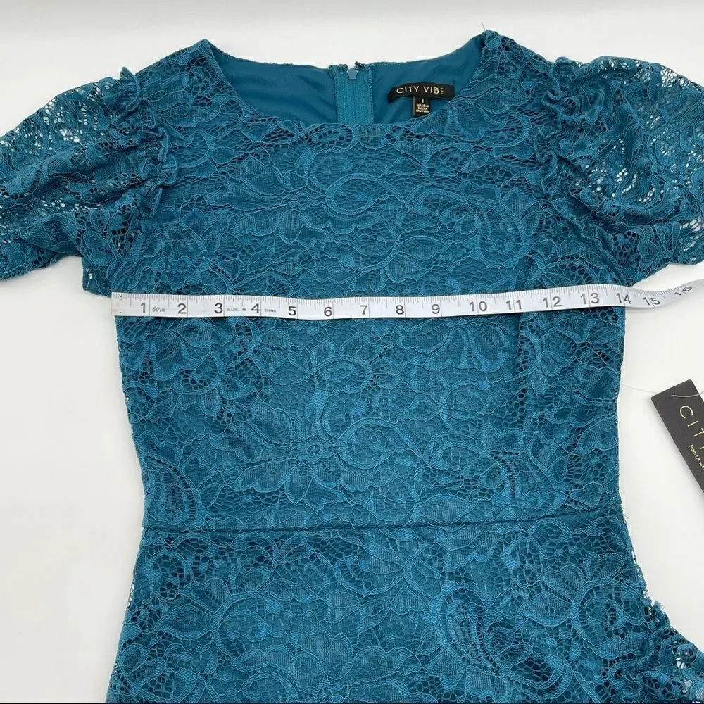 NWT City Vibe Lace Dress Sz 1